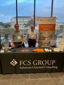 FCS team booth at industry event